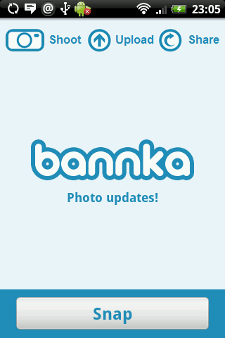 Bannka – Post Photo from Phone Android Social