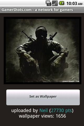 Call of Duty Black Ops Android Personalization