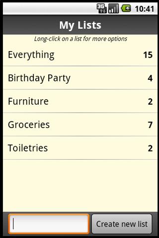 Simple Shopper Pro Android Shopping