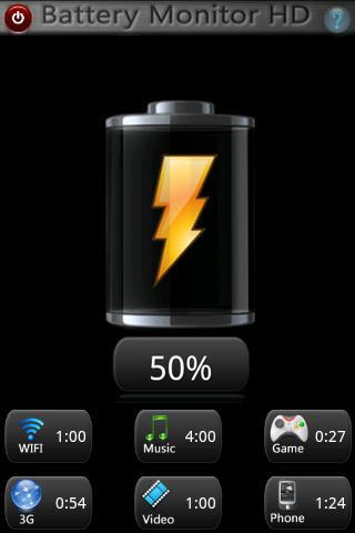 Battery Monitor HD Android Tools