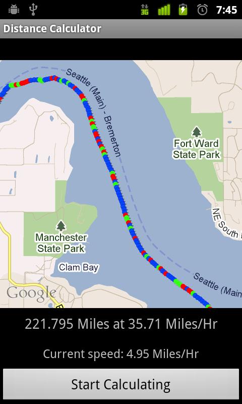 Distance Calculator Android Travel & Local