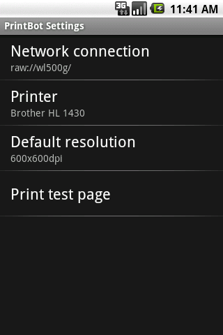 PrintBot Android Productivity