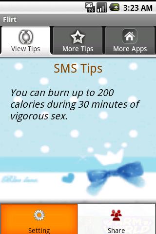 Sex Tips SMS