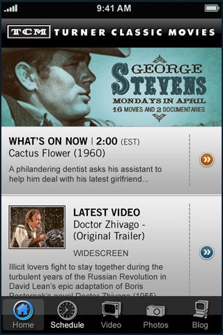TCM – Turner Classic Movies Android Entertainment