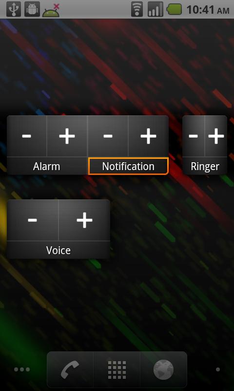 Volume Widget Android Tools