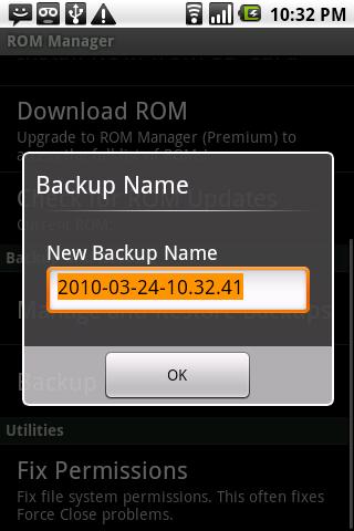 ROM Manager Android Tools
