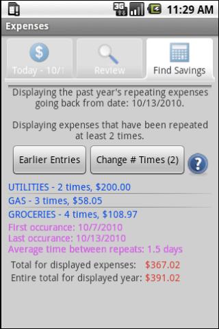 Expense Pattern Tracker Android Finance