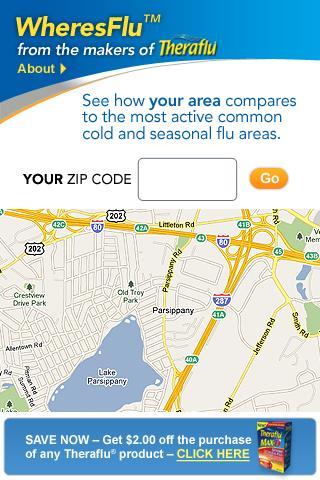 Theraflu® WheresFlu™ Mobile