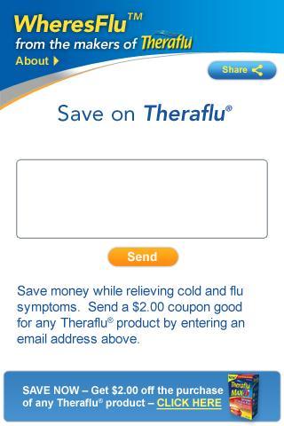 Theraflu® WheresFlu™ Mobile Android Health & Fitness