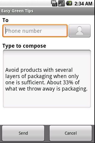 Easy Green Tips Android Libraries & Demo