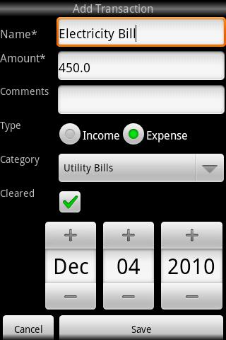 EZ Budget Tracker Android Finance