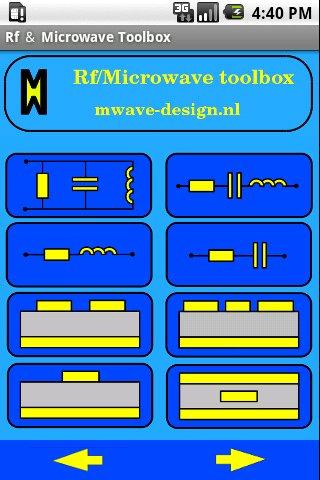 Rf & Microwave Toolbox Android Tools