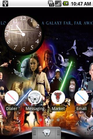 Star Wars Theme Android Personalization