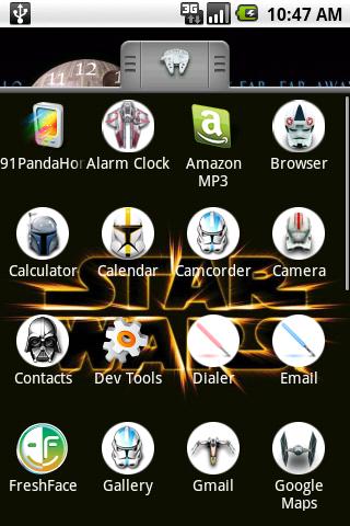 Star Wars Theme Android Personalization