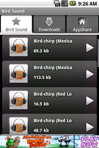 Bird Sound Android Health & Fitness