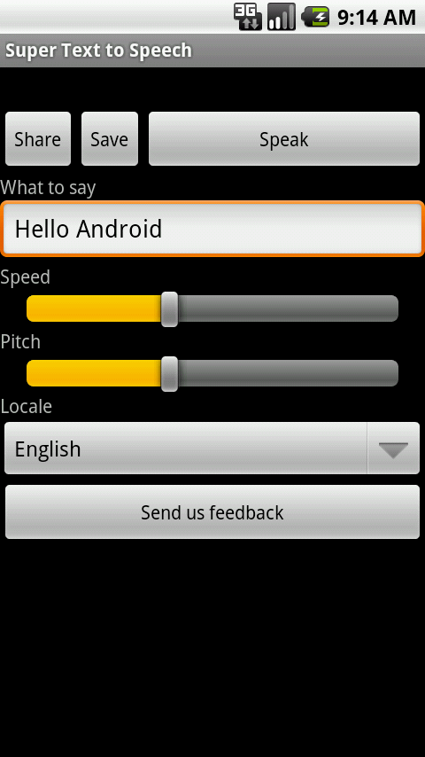 Super Text To Speech Android Communication