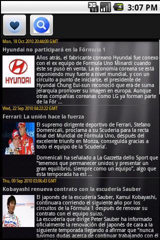 Formula 1 Top Noticias Android Sports