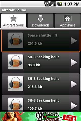 Aircraft Sound Android Libraries & Demo