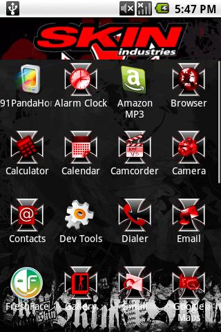 Skin Industries Theme Android Personalization
