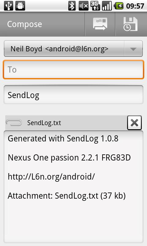 SendLog Android Tools