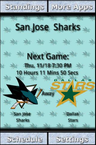 San Jose Sharks Countdown Android Sports