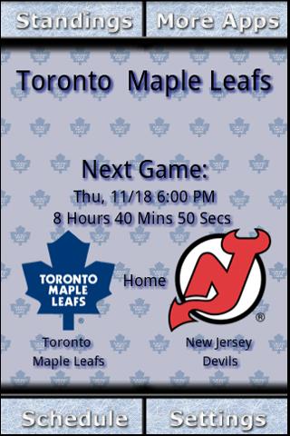 Toronto Maple Leafs Countdown Android Sports