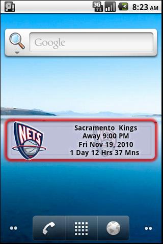 New Jersey Nets Countdown Android Sports