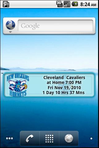 New Orleans Hornets Countdown Android Sports