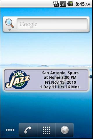 Utah Jazz Countdown Android Sports