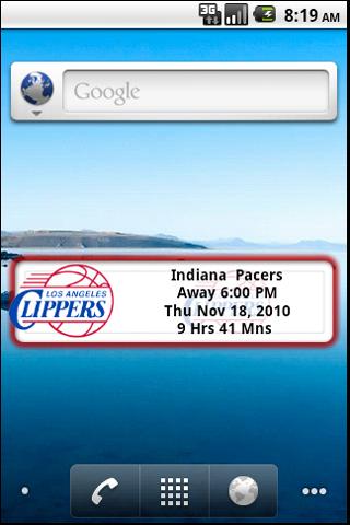 LA Clippers Countdown Android Sports