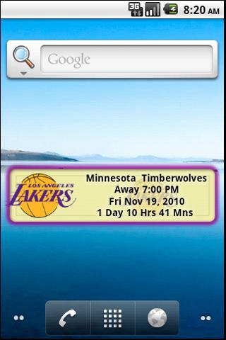 LA Lakers Countdown