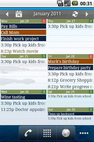 Checkmark Calendar Android Productivity