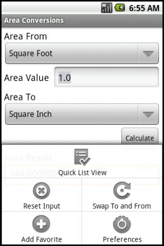 Unit Converter Lite Android Tools