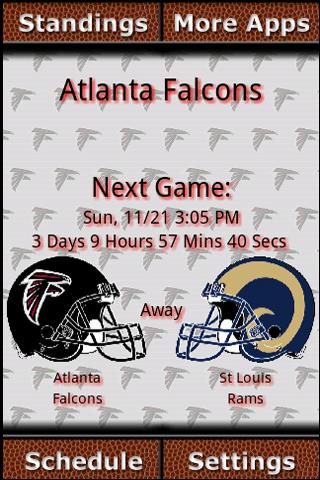 Atlanta Falcons Countdown