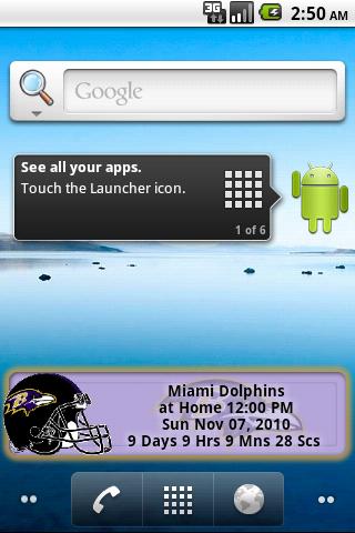 Baltimore Ravens Countdown Android Sports