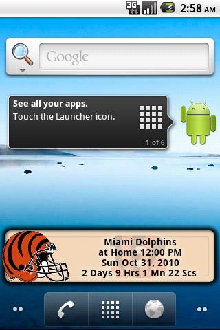 Cincinnati Bengals Countdown Android Sports