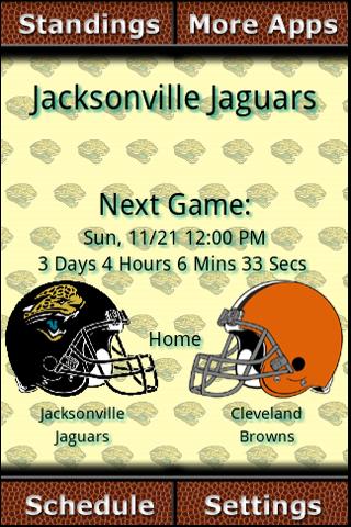 Jacksonville Jaguars Countdown
