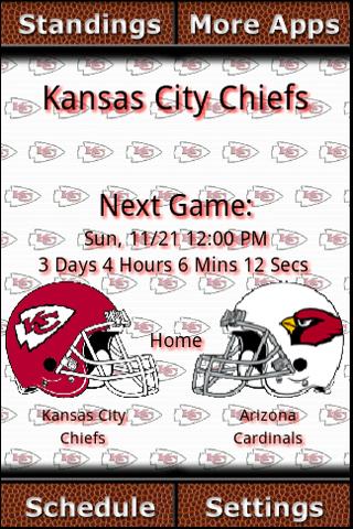 Kansas City Chiefs Countdown Android Sports