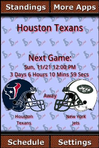 Houston Texans Countdown Android Sports