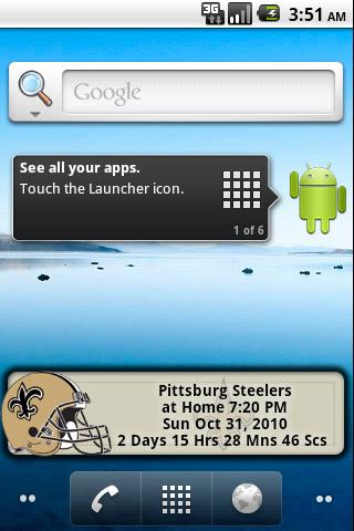 New Orleans Saints Countdown Android Sports