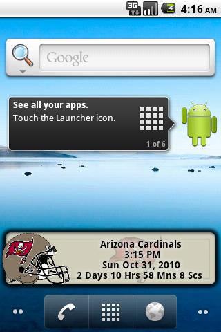 Tampa Bay Buccaneers Countdown Android Sports