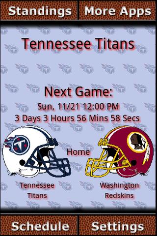 Tennessee Titans Countdown