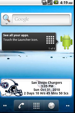 Tennessee Titans Countdown Android Sports