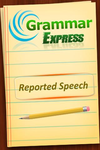 Grammar: Reported Speech Android Education