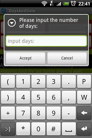 DaysandDate Android Tools