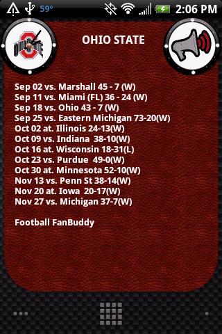 Buckeyes Football FanBuddy Android Sports