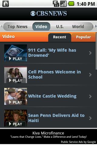 CBS News Android News & Magazines