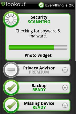 Lookout Mobile Security FREE Android Productivity