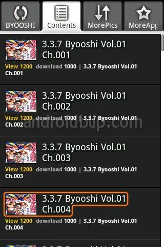 BYOOSHI Android Comics