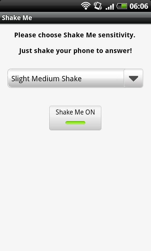 Shake Me